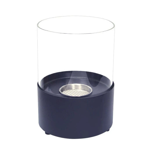 Focar de Masă Rotund Bioetanol Kennington - Negru | Elegant și Portabil