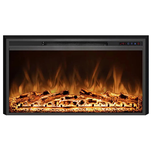 Pyrope Electric Fireplace Insert - 90 cm
