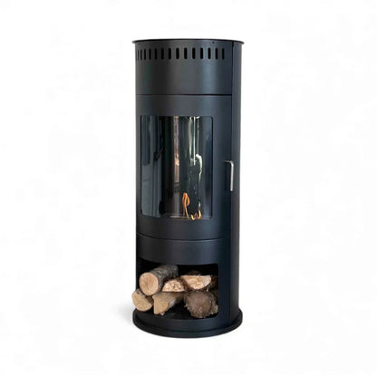 Semineu Washington - Arzator Bioetanol si Lemn, Design Clasic, Incalzire Eficienta