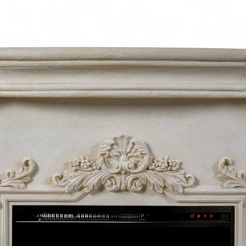 Șemineu Electric Ymir - Eleganță și Căldură în Polystone