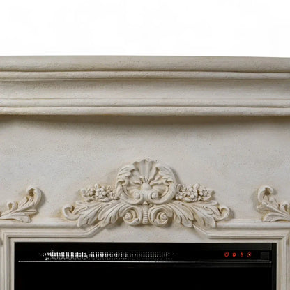 Șemineu Electric Ymir - Eleganță și Căldură în Polystone