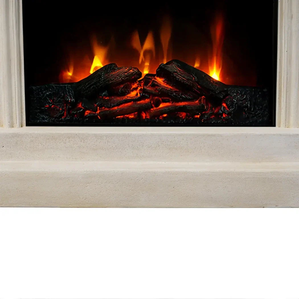 Șemineu Electric Ymir - Eleganță și Căldură în Polystone