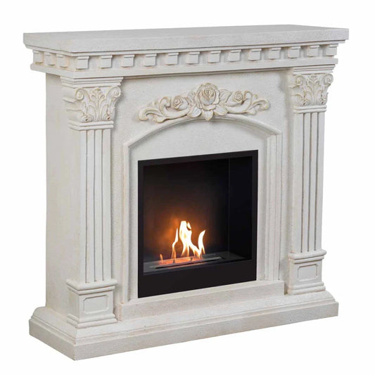 Șemineu Freestanding din Bioetanol Freyr - Flăcări Reale, Căldură Confortabilă