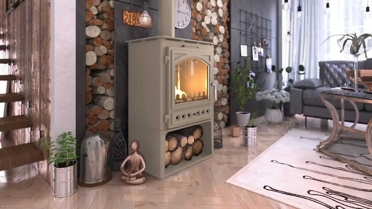 Sobă pe lemne VDB MARTINA PLUS 8 KW