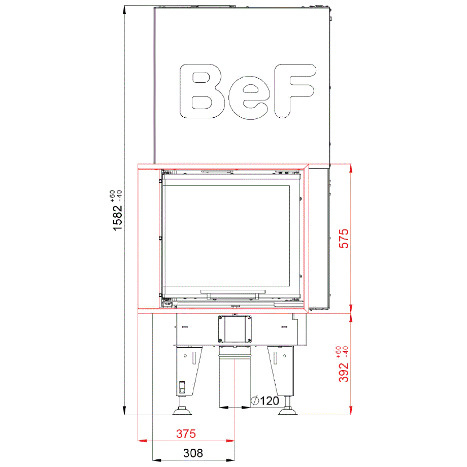 Focar Semineu BeF Feel V 6 CL