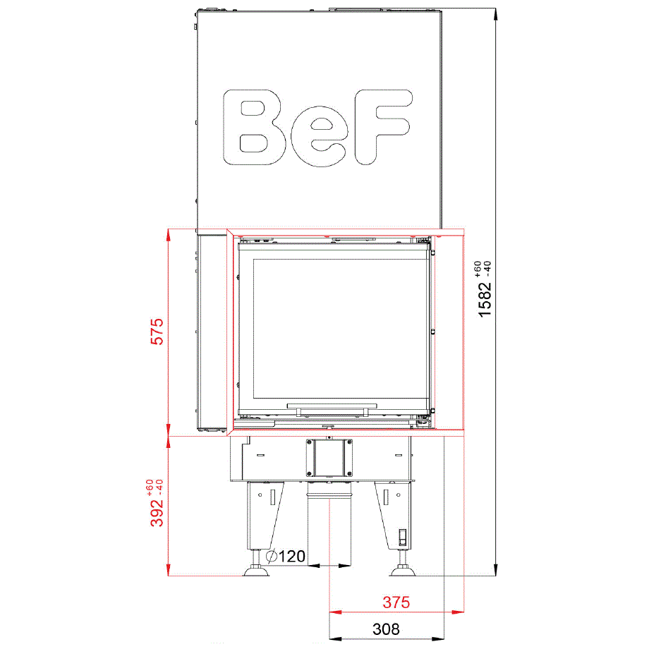 Focar Semineu BeF Feel V 6 CP