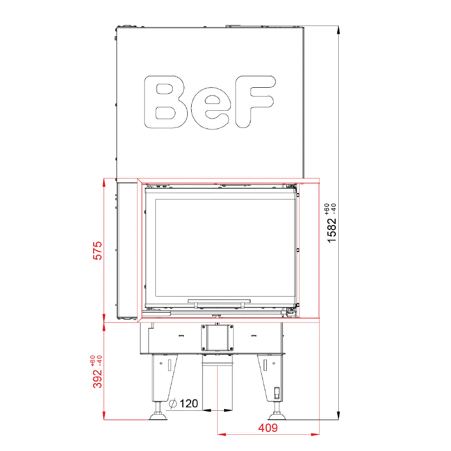 Focar Semineu BeF Feel V 7 CP