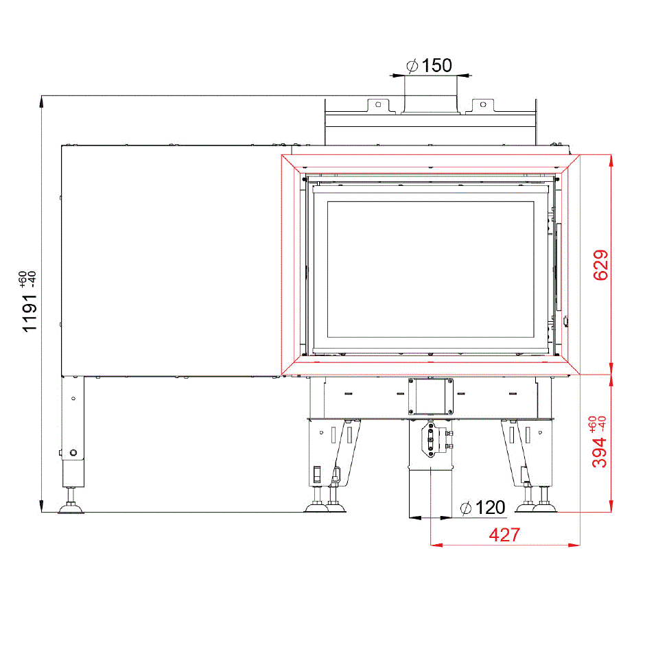 Focar Semineu BeF Therm B 7