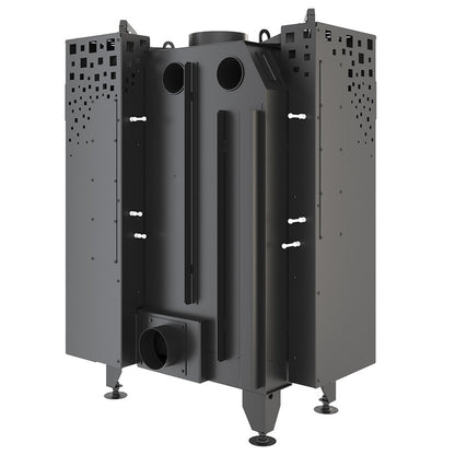 Șemineu SAVEN Energy Up 75х50х47R (15,1 kW) ECO Ghilotină – Sticlă laterală dreapta