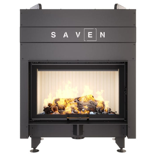 Șemineu SAVEN Energy UP 80x50 17 kW Ghilotină