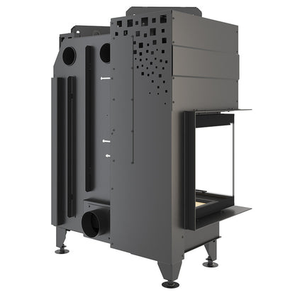 Șemineu SAVEN Energy Up 85х50х47L (17,0 kW) ECO Ghilotină – Sticlă laterală stânga