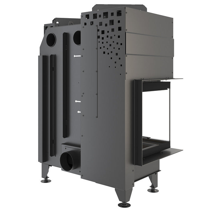 Șemineu SAVEN Energy Up 85х50х47L (17,0 kW) ECO Ghilotină – Sticlă laterală stânga