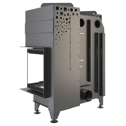 Șemineu SAVEN Energy Up 85х50х47R (17,0 kW) ECO Ghilotină – Sticlă laterală dreapta