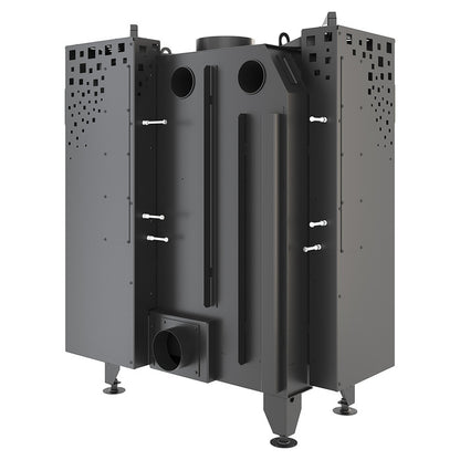 Șemineu SAVEN Energy Up 85х50х47R (17,0 kW) ECO Ghilotină – Sticlă laterală dreapta