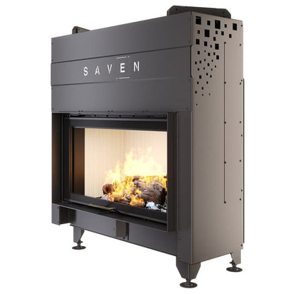 Șemineu SAVEN Energy UP 90×50 19 kW Ghilotină