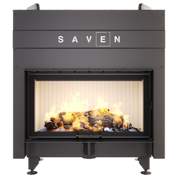 Șemineu SAVEN Energy UP 90x50 19 kW Ghilotină