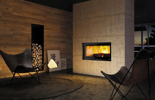 Semineu pe lemne Carbel G-100, 15,4kW – Ghilotina