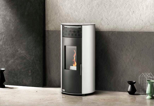Șemineu pe peleți TEBA TP-08 Air Pellet, 10 kW