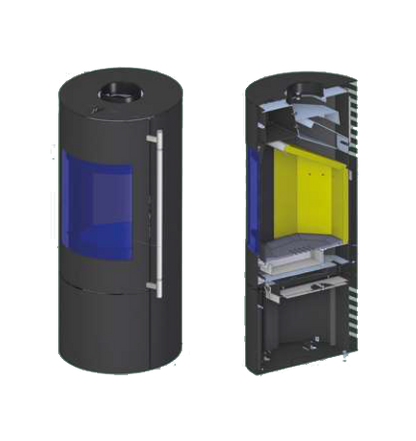 Șemineu Haas+Sohn GRASSE Basic, 5,8kW