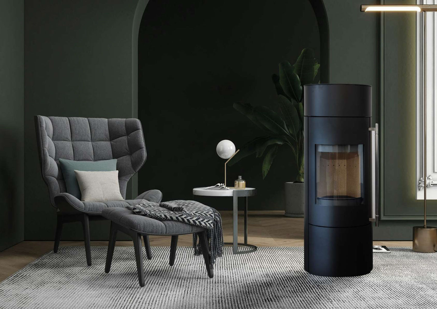 Șemineu Haas+Sohn GRASSE HS+, 5,8kW