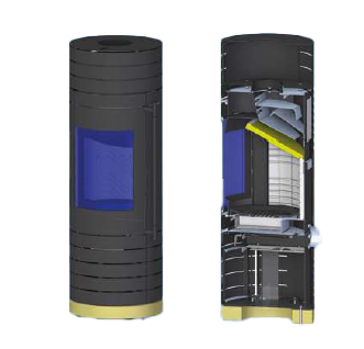 Șemineu Haas+Sohn MENTON LUX HS+, 5,9kW