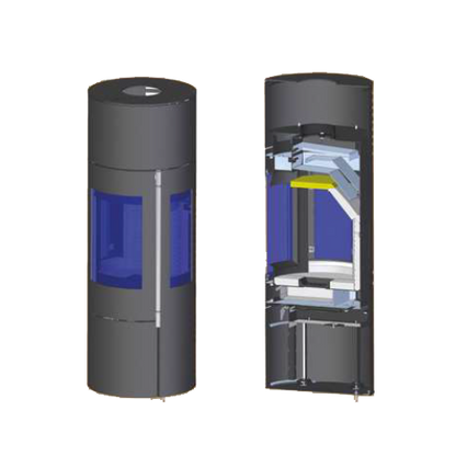 Șemineu Haas+Sohn MONA HS+, 6kW