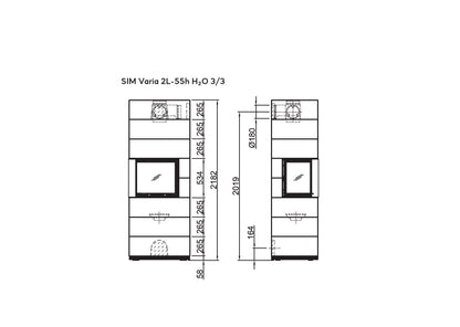 Focar semineu semineu modular tip centrala sim varia 2l 55h h o 2 3 copy