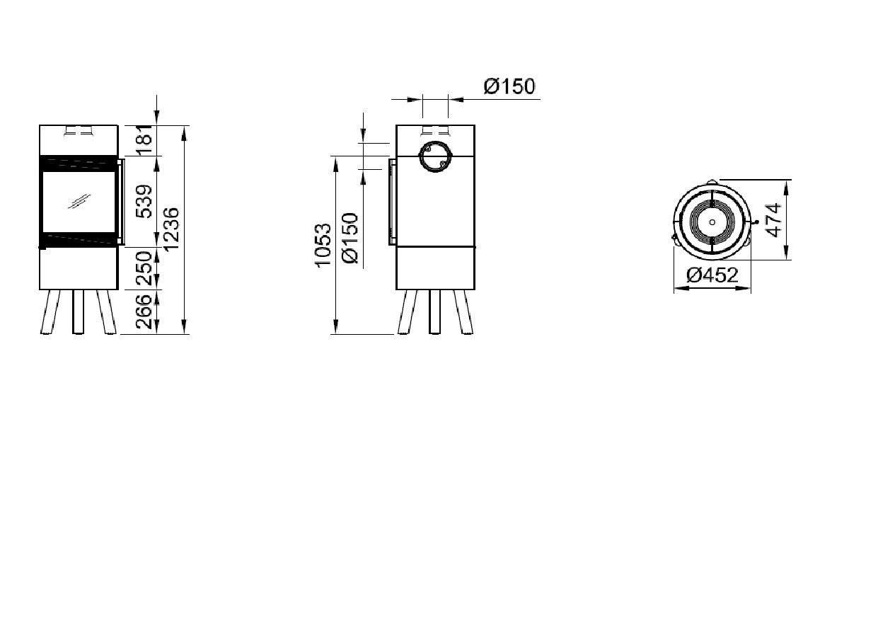 Soba Passo XS Tripod Spartherm