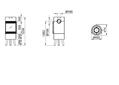 Soba Passo XS Tripod Spartherm