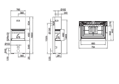 Semineu modular Saphir RLU case pasive Spartherm