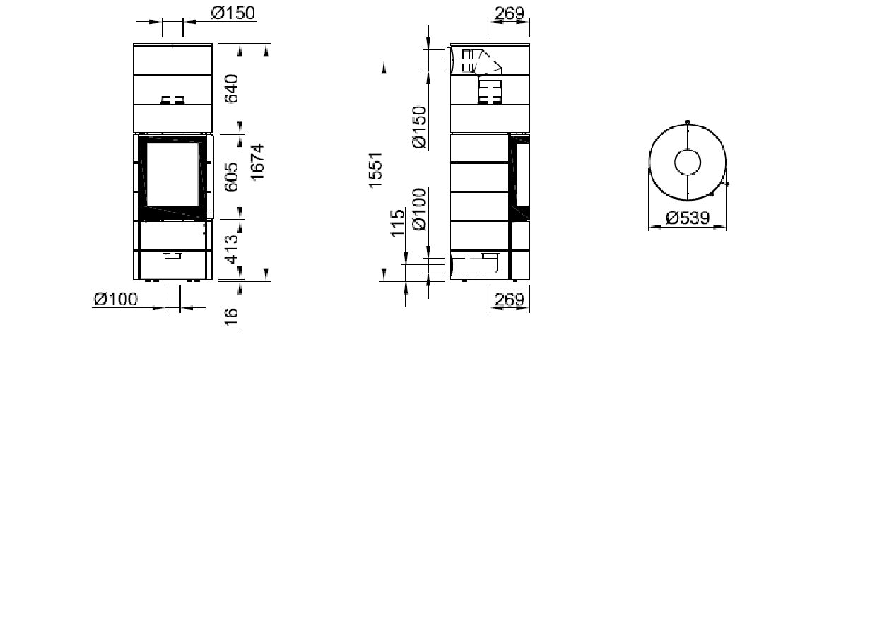 Soba Ambiente A4 Spartherm