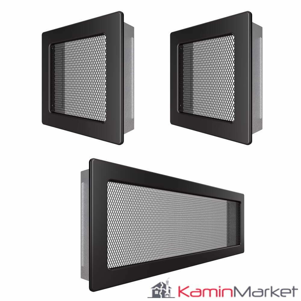 Set Grile Superior ventilatie – convectie semineu, 2 x 17×17 cm, 1 x 17×49 cm