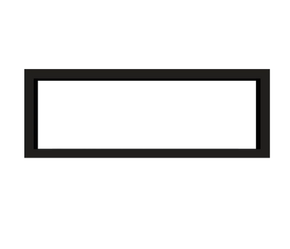 Șemineu Dublu Față Icon Slimline FBDS1650, Negru - Design Elegant, Funcționalitate Avansată