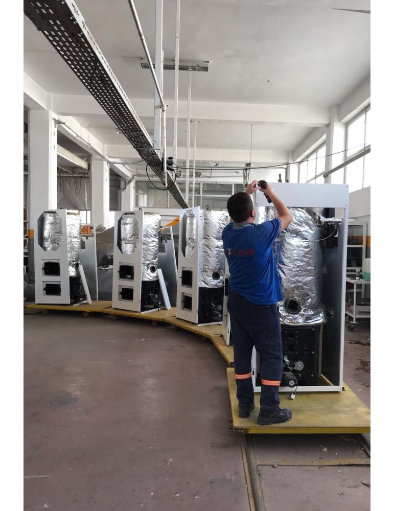 Slimpel Easy 17kW Pellet Central Heating Boiler