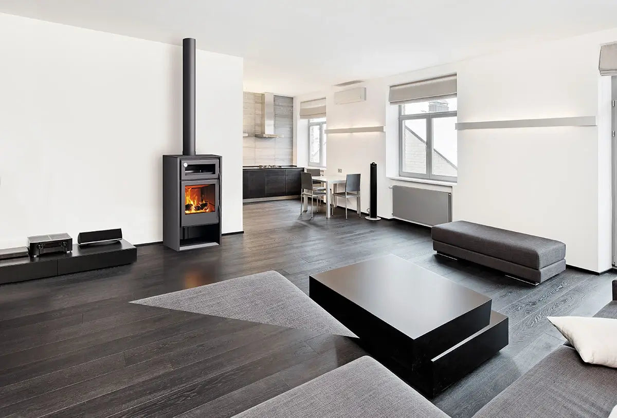 Soba pe lemne Carbel HERMES cu cuptor, 8,7kW