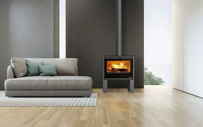Sobă pe lemne Carbel ARES CRISTAL 2, 8,18kW