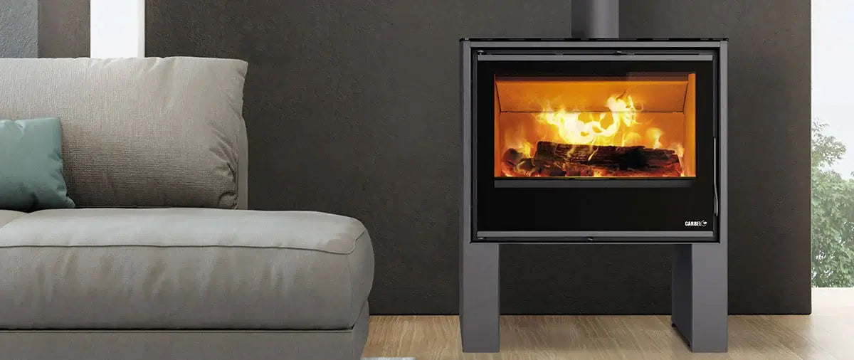 Sobă pe lemne Carbel ARES CRISTAL 2, 8,18kW