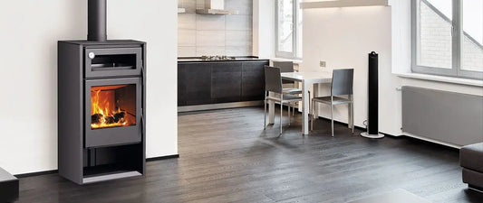 Soba pe lemne Carbel HERMES cu cuptor, 8,7kW
