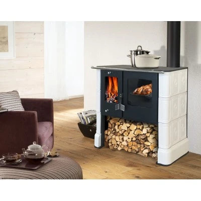 Soba de gătit pe lemne Domofire Steyr Sand, 7.5 kW