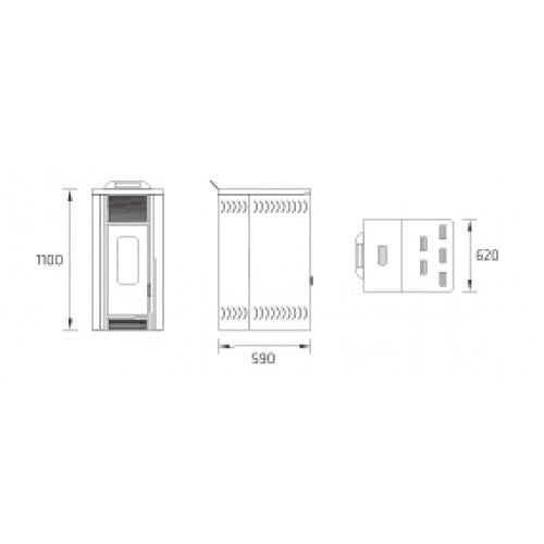 Sobă Ifyil Thermal 8 kW