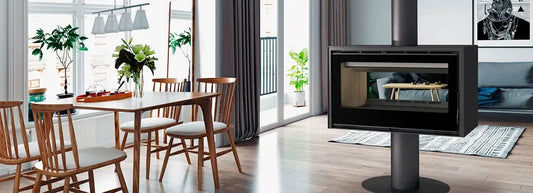 Soba pe lemne tip tunel Carbel RI-100, 12,6kW