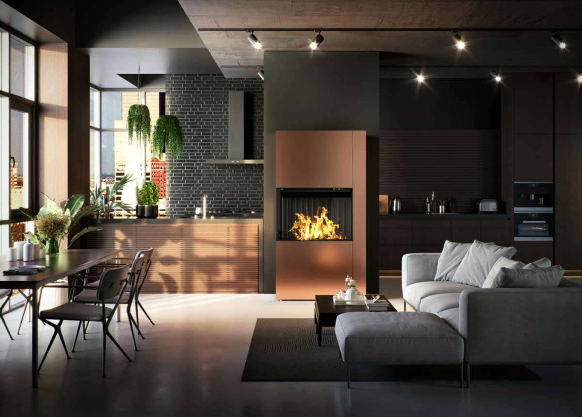 Spartherm Fireplace/Stove ZIRKON 2L