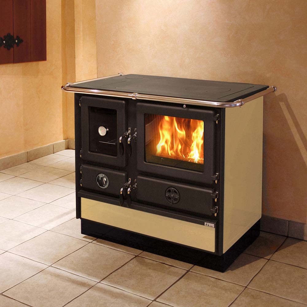 Soba pe lemne cu serpentină SD SUPER THERMO MAGNUM (S) - Putere 16.3 kW, Ideală pentru Încălzire și Gătit