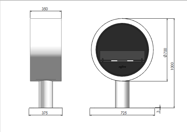 InCyrcle Stand