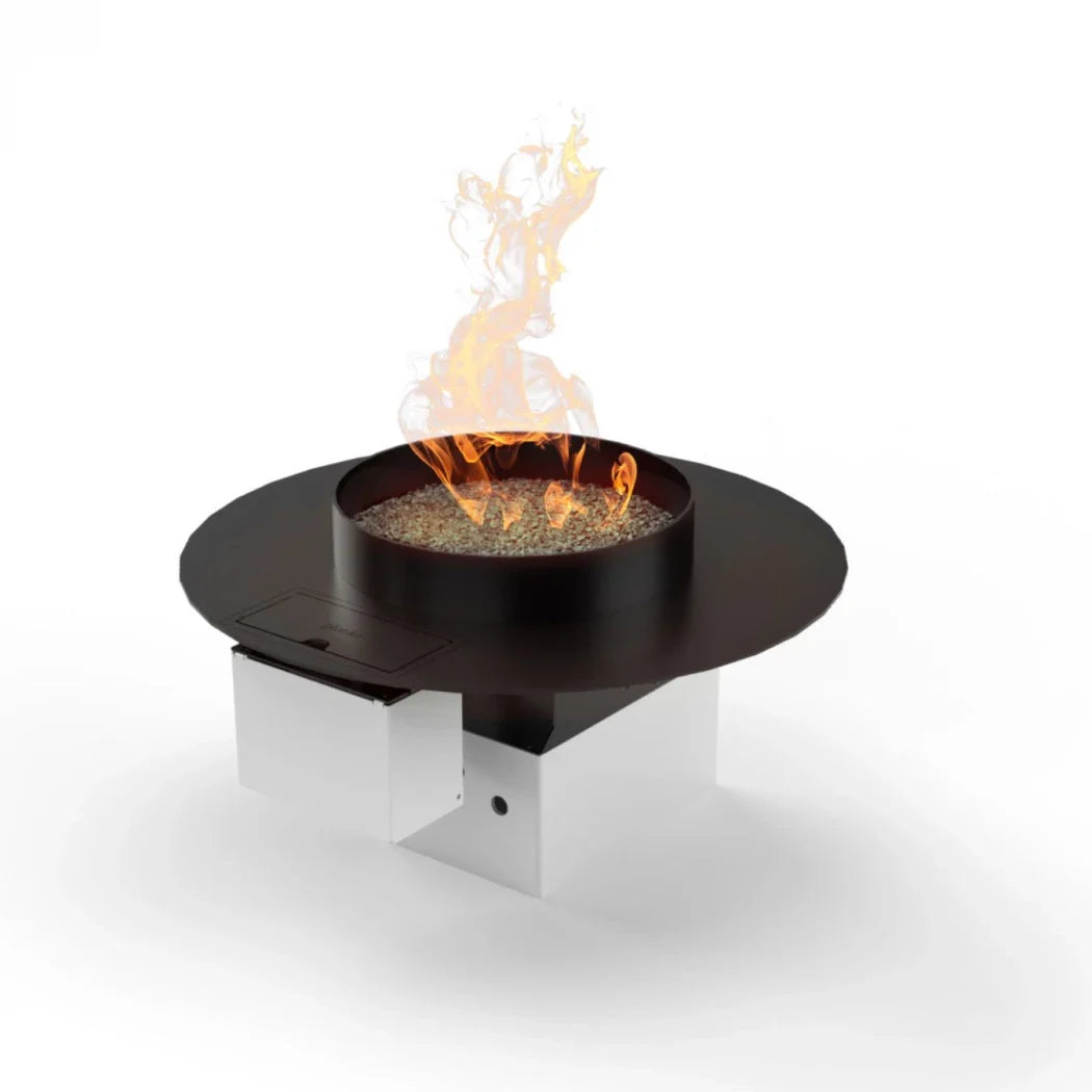 Șemineu exterior pe gaz automat Planika Fires Stella 500 - Design Modern și Control Precis