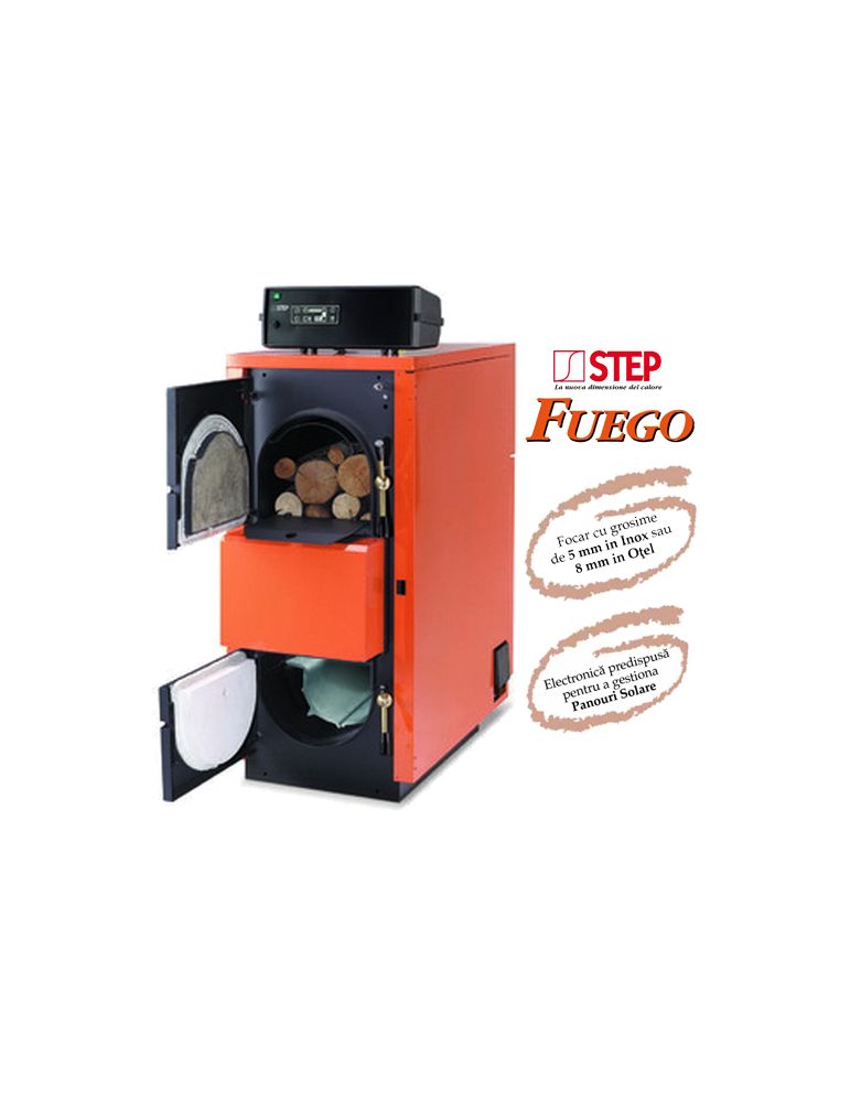 Arca Step Fuego FU 120R 115kW Wood Gasification Boiler