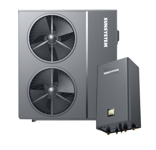 Pompă de Căldură Aer-Apă Sunsystem Split Plus 20kW, Trifazată 380V