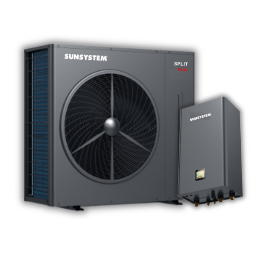Pompă de Căldură Aer-Apă Sunsystem Split Plus 9kW, 220V - Eficiență Energetică Ridicată