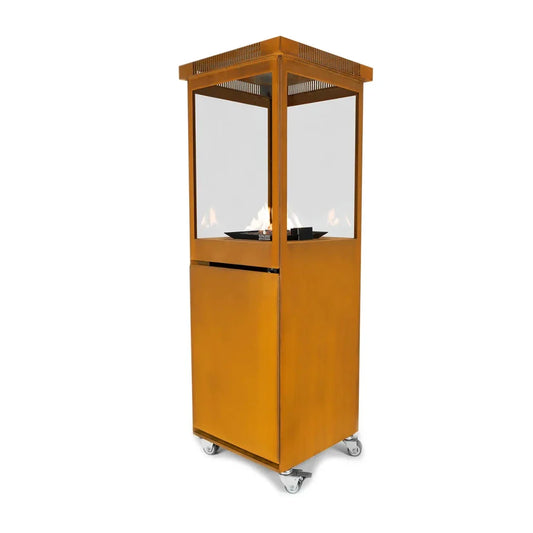 Marino Premium - Șemineu de Exterior Premium din Oțel Corten