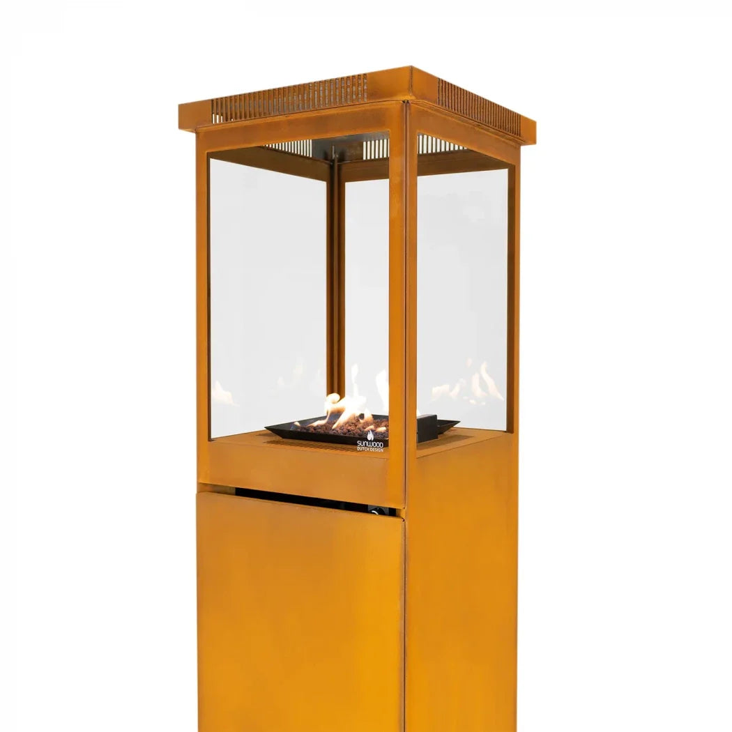 Marino Premium - Șemineu de Exterior Premium din Oțel Corten